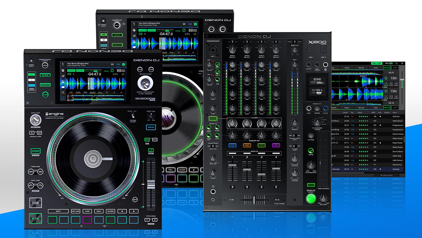 Denon DJ Brings Big Updates to Their Prime Hardware and Software