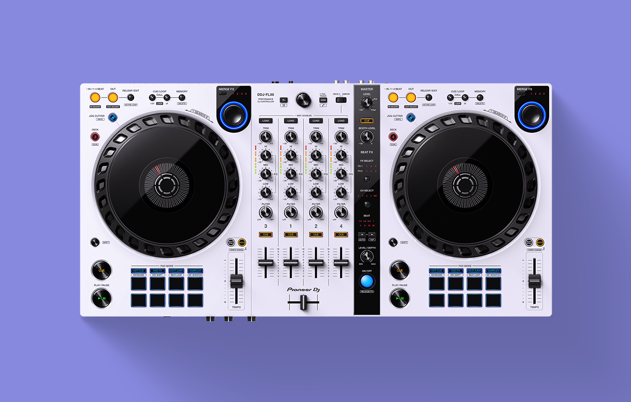 Pioneer DJ Introduces the Limited Edition Matte White DDJ-FLX6-W