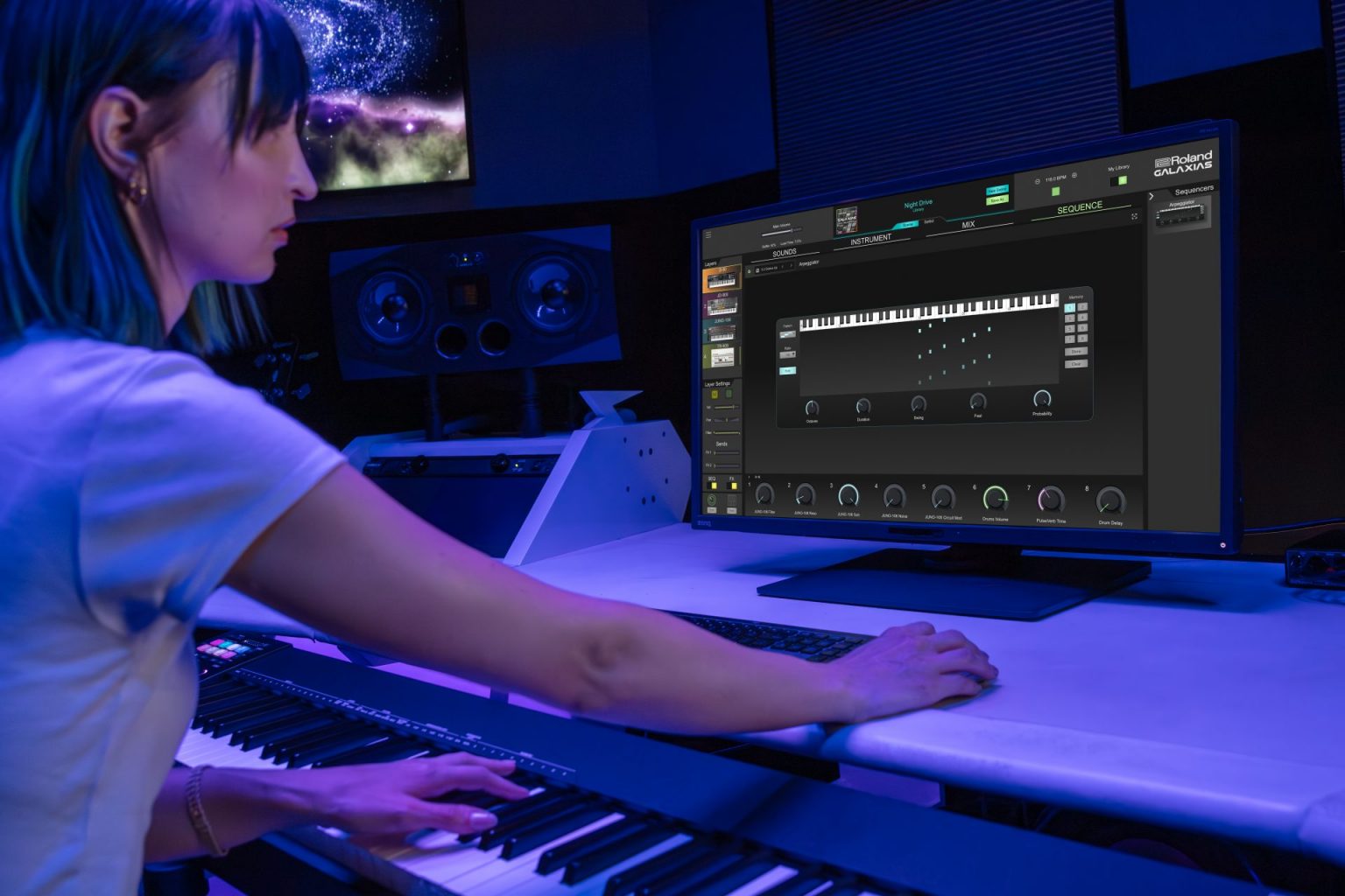 Roland Introduces GALAXIAS, a New “Super Instrument” on Roland Cloud